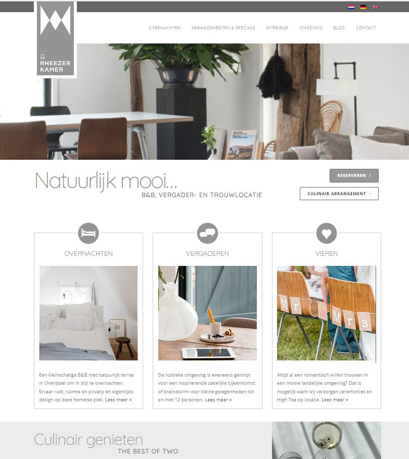 Website De Rheezer Kamer